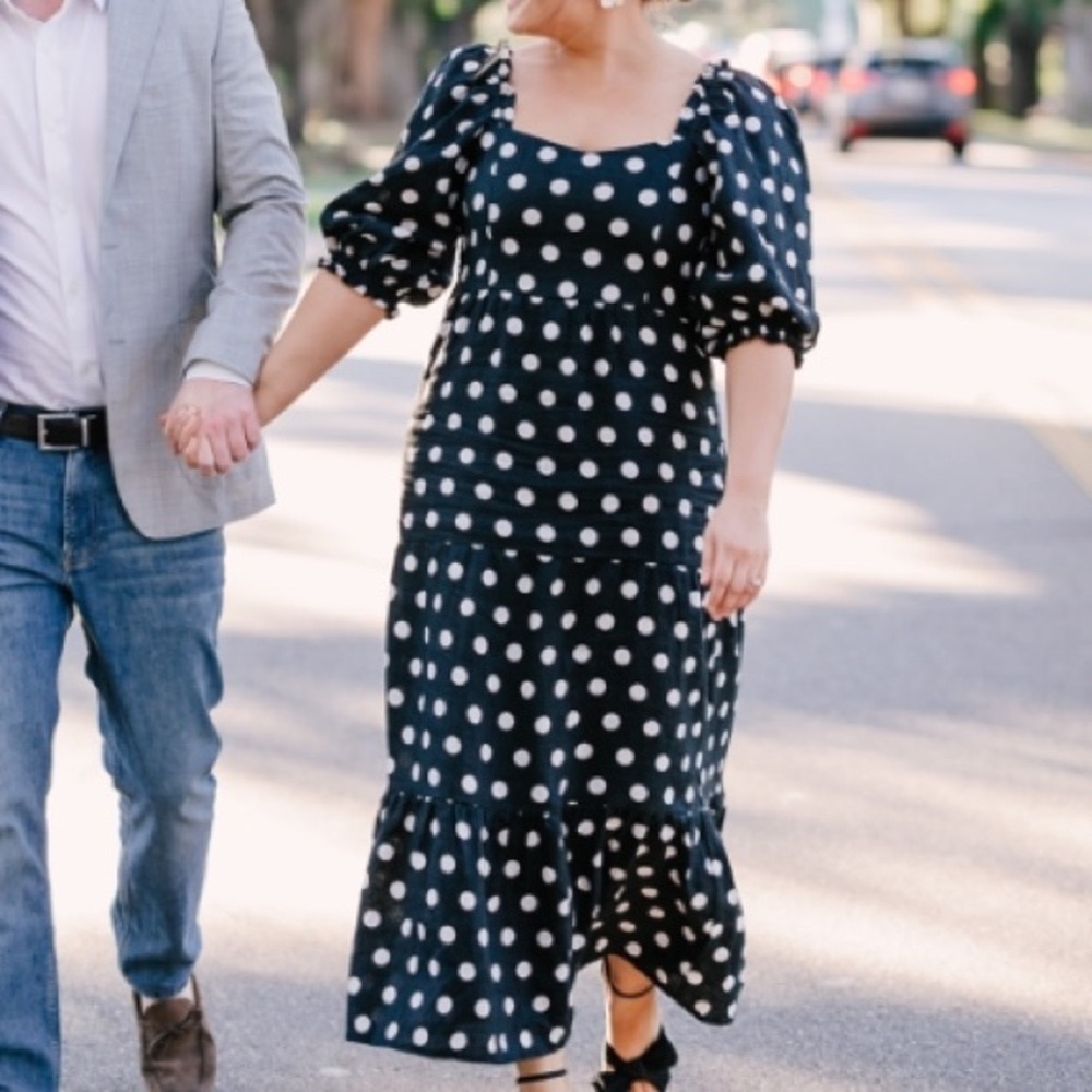 Faithfull the Brand - Rumi Midi Dress Emelda Dot Print (NWT and in the bag)